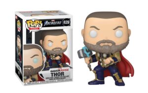Funko pop:Marvel  Avengers 2020 Game - 628 Thor (Stark Tech Suit) 9Cm