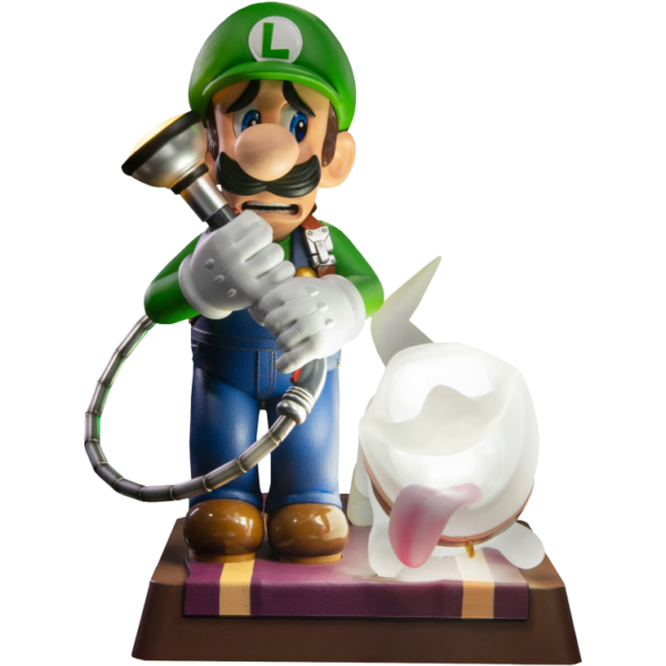 TOYSLIFE First4Figures Luigi's Mansion 3 Luigi & Polterpup Collector's Edition Pvc Statue