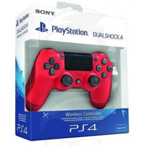 PS4 DUALSHOCK SONY ROSSO