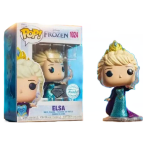 Funko pop:FROZEN ELSA #1024 DIAMOND COLLECTION SPECIAL EDITION