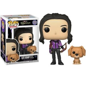 Funko Pop:Marvel: Hawkeye - Kate Bishop with Lucky The Pizza Dog 1212