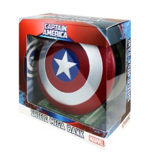 SALVADANAIO - MARVEL - CAPTAIN AMERICA - SHIELD MEGA BANK 25CM
