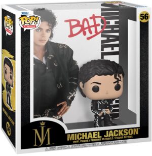 Funko POP:Michael Jackson Bad Pop! Album Figure #56 with Case<strong> [DISPONIBILE]</strong>