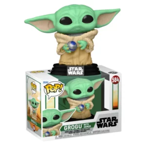 Funko Pop:Star Wars Book of Boba Fett Grogu w/Armor 584