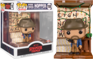 Funko pop:Stranger Things - Byers House: Hopper US Exclusive Pop! Deluxe