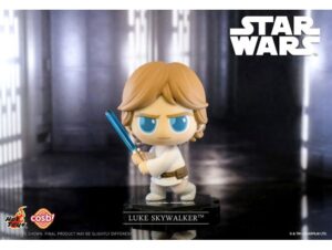 Star Wars Cosbi Mini Figure Luke Skywalker Lightsaber 8 cm