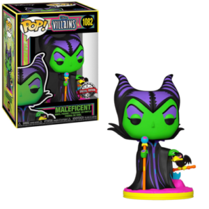 Funko pop:Disney Villains POP! Vinyl Figure Maleficent (Blacklight) 9 cm
