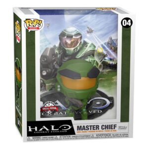 Funko pop:Halo - Game Cover Master Chief 9 cm Figure POP! Halo