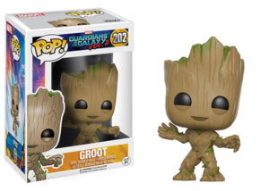 Funko pop:Marvel: Guardians of the Galaxy 2 - 202 Groot 9Cm