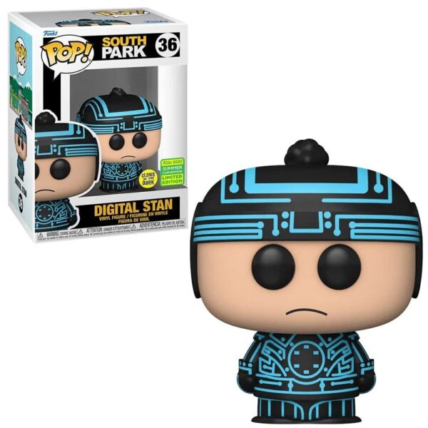 Funko pop:South Park - 36 Digital Stan (Glows in the Dark) (Exclusive) 9Cm