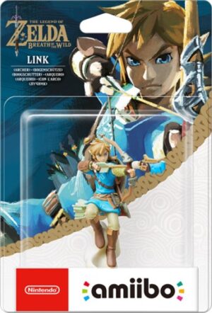 Amiibo The Legend of Zelda Link con l'arco
