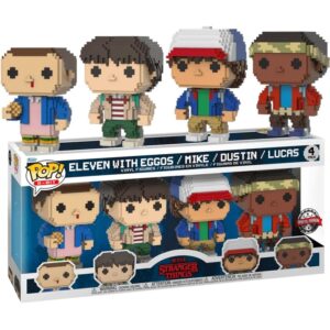 Funko pop:Stranger Things - 8-Bit Kids 4-Pack (Exclusive)