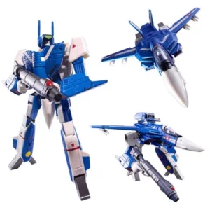 Macross Retro Transformable Collection Action Figura 1/100 Vf-1a Valkyrie max jenius 13 Cm (Toynami)
