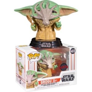 Funko pop:Star Wars: The Mandalorian - 469 Grogu w/Choder Squid - special