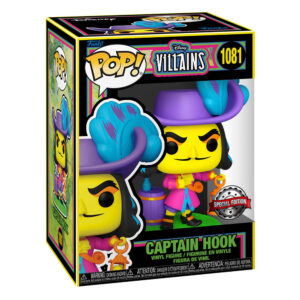 Funko pop:Disney Hook (Blacklight) 9 cm