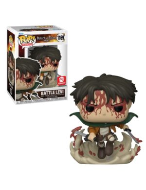 Funko pop:ATTACK ON TITAN - Battle Levi AE Exclusive