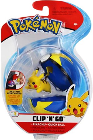 Pokémon Clip 'N' Go Pokéball Wave 7:pikachu
