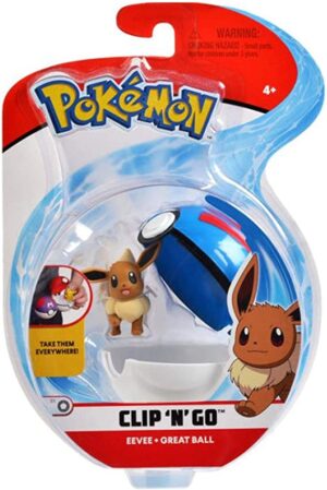 Pokémon Clip 'N' Go Pokéball Wave 7 :Evee