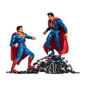 DC Multiverse Multipack Action Figure Superman vs Superman of Earth-3 (Gold Label) 18 cm