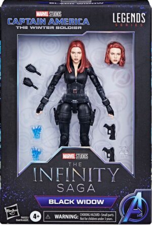 The Infinity Saga Marvel Legends Action Figure Black Widow (Captain America: The Winter Soldier) 15 cm Action figures Marvel