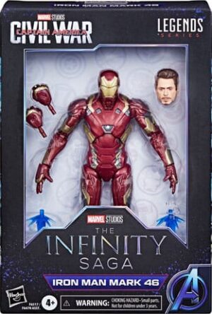 The Infinity Saga Marvel Legends Action Figure Iron Man Mark 46 (Captain America: Civil War) 15 cm