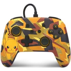 WIRED CONTROLLER NINTENDO SWITCH - CAMO STORM PIKACHU (Power A)