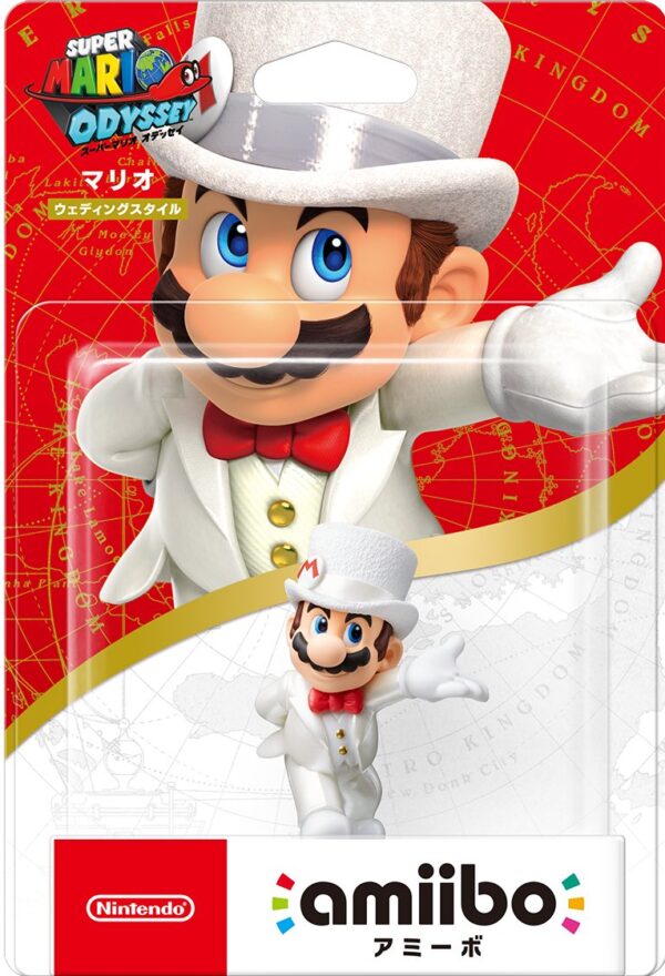 Amiibo Super Mario Odyssey Mario Wedding