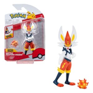 Pokémon Battle Feature Figure Cinderace 10 cm
