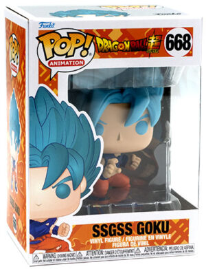 FUNKO POPS:Dragon Ball Super Goku Super Saiyan Blue 668