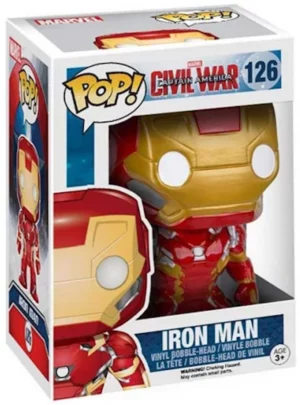FUNKO POP:CAPTAIN AMERICA CIVIL WAR: IRON MAN (126)