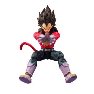 DRAGON BALL GT S.H. Figuarts Super Saiyan 4 Vegeta Action Figure PVC 14cm BANDAI