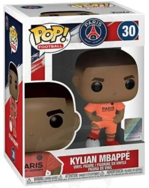 Funko Pop: Calcio : Kylian Mbappe (PSG) Away Ki