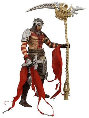 Dantes Inferno Dante Action Figure "esposto"