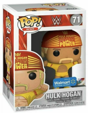 FUNKO POP: WWE Wrestlemania 3 Hulk Hogan 71 + box