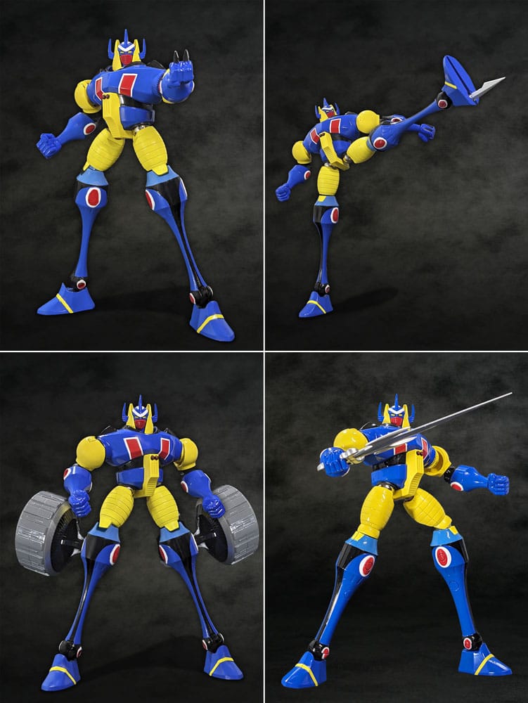 Magne Robo Gakeen Dynamite Action Action Figure Ga-Keen Ver. 2 17 cm - immagine 4