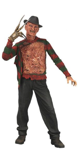 Nightmare On Elm Street 3 Retro Figura di Azione Freddy Krueger 20 Cm