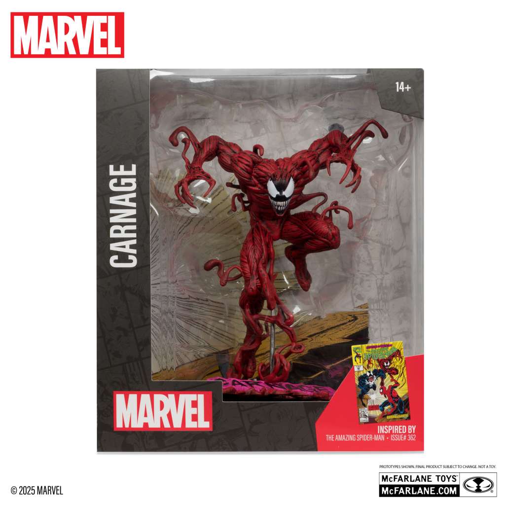 Marvel collection 1/10 wv4 carnage (amazing spider-man #362) - immagine 2