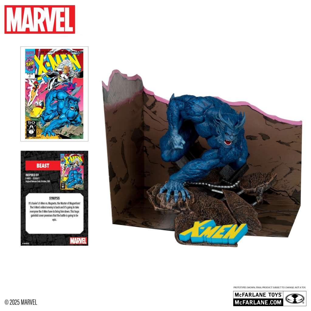 Marvel collection 1/10 wv4 beast (x-men #1) - immagine 3