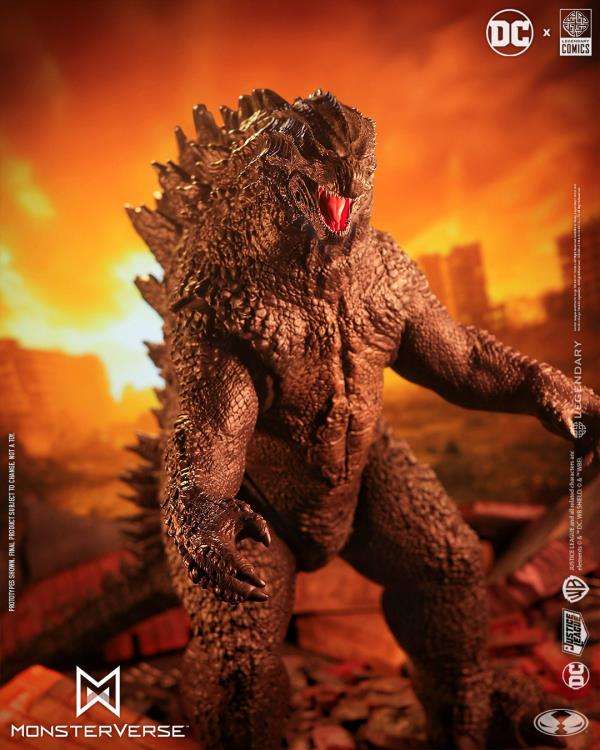 Dc justice league monsterverse superman vs godzilla 2pk - immagine 4