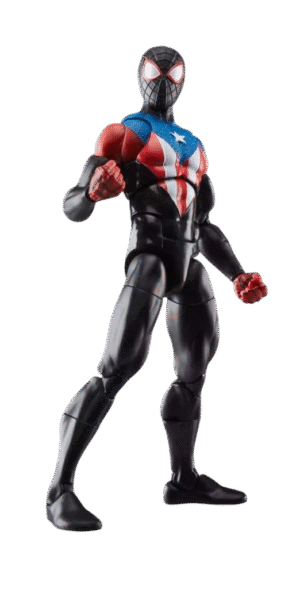 Marvel legends gamerverse spider-man 2 miles morales boricua suit action figure
