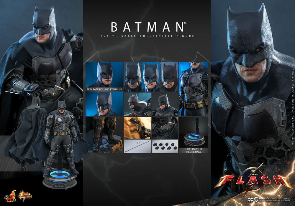 The Flash Movie Masterpiece Action Figure 1/6 Batman 30 cm - immagine 6