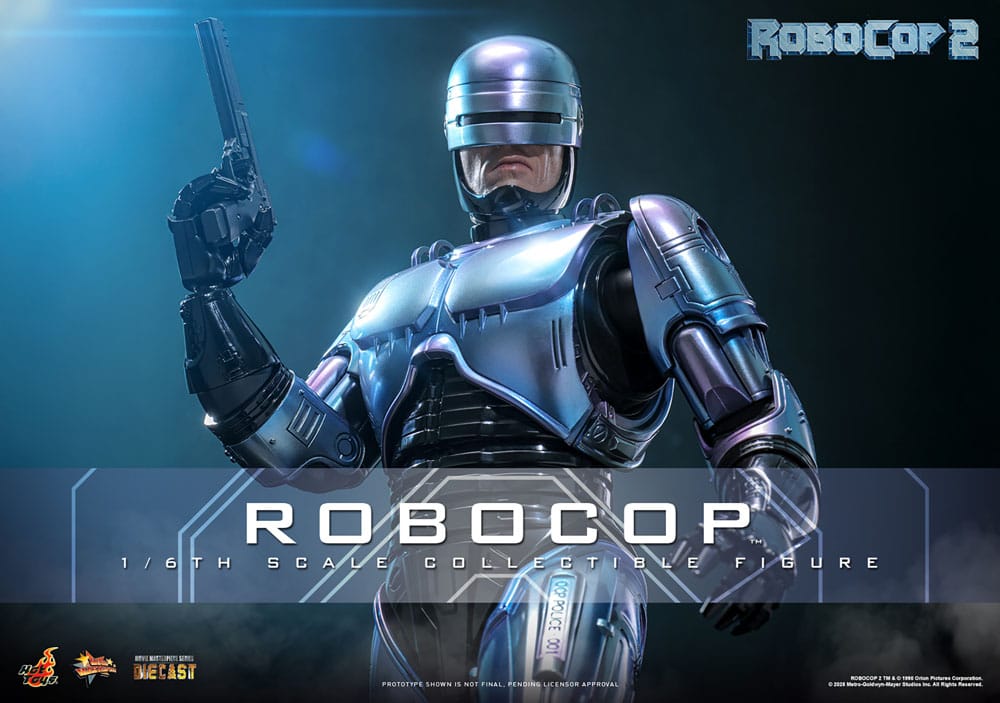 RoboCop 2 Movie Masterpiece Diecast Action Figure 1/6 RoboCop 30 cm - immagine 2