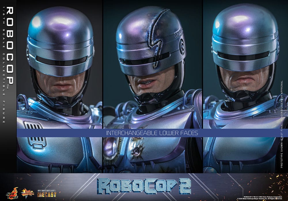 RoboCop 2 Movie Masterpiece Diecast Action Figure 1/6 RoboCop 30 cm - immagine 5