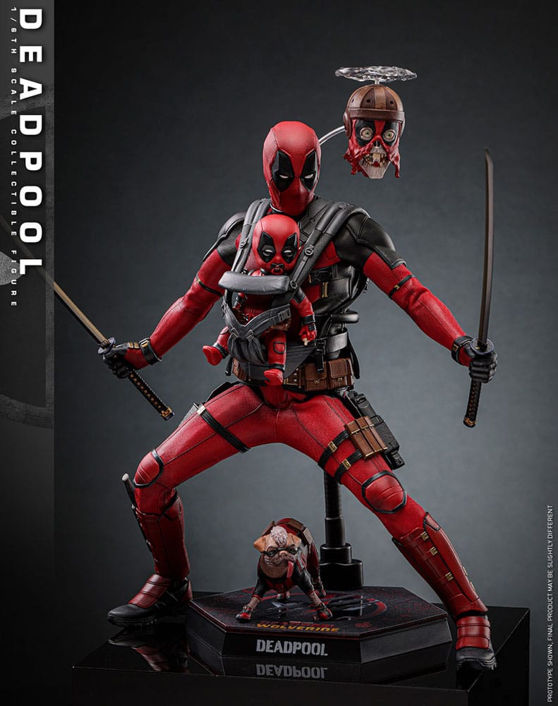 Deadpool & Wolverine Movie Masterpiece Action Figure 1/6 Deadpool 31 cm - immagine 2