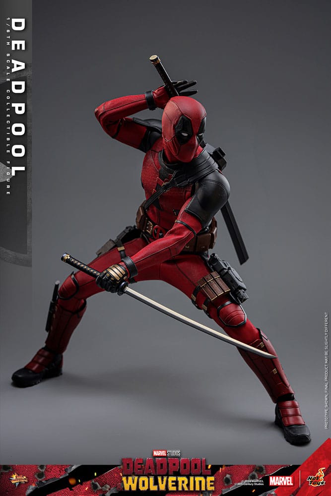 Deadpool & Wolverine Movie Masterpiece Action Figure 1/6 Deadpool 31 cm - immagine 5