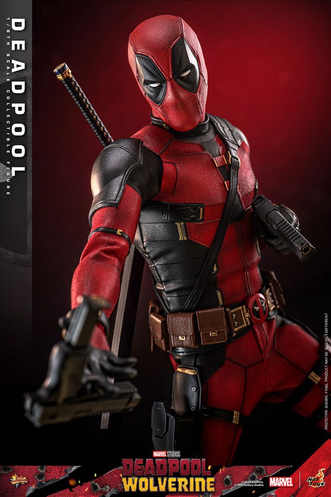 Deadpool & Wolverine Movie Masterpiece Action Figure 1/6 Deadpool 31 cm - immagine 6