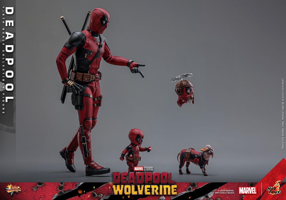 Deadpool & Wolverine Movie Masterpiece Action Figure 1/6 Deadpool 31 cm - immagine 7