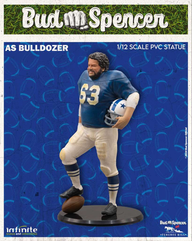 Bud spencer as bulldozer 1/12 pvc statue - immagine 3