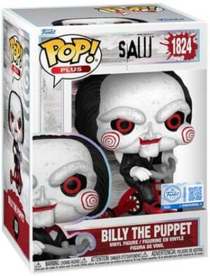Saw POP! Plus Vinyl Figure Billy on Tricycle Exclusive Edition + box