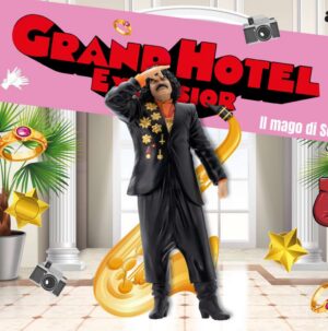 Diego abatantuono "il mago di segrate" cine-mini pvc